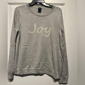 GAP Light Gray Knit Sweater
